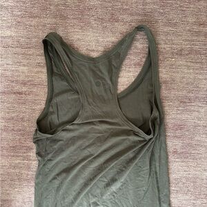 Lululemon Green Tank Top